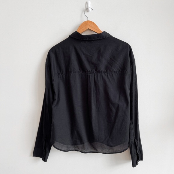 🏷️ SOLD • KOTN • Sahara Shirt in Black • XL - Picture 9 of 15